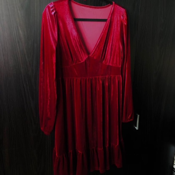 Long sleeve mini dress - Picture 1 of 1